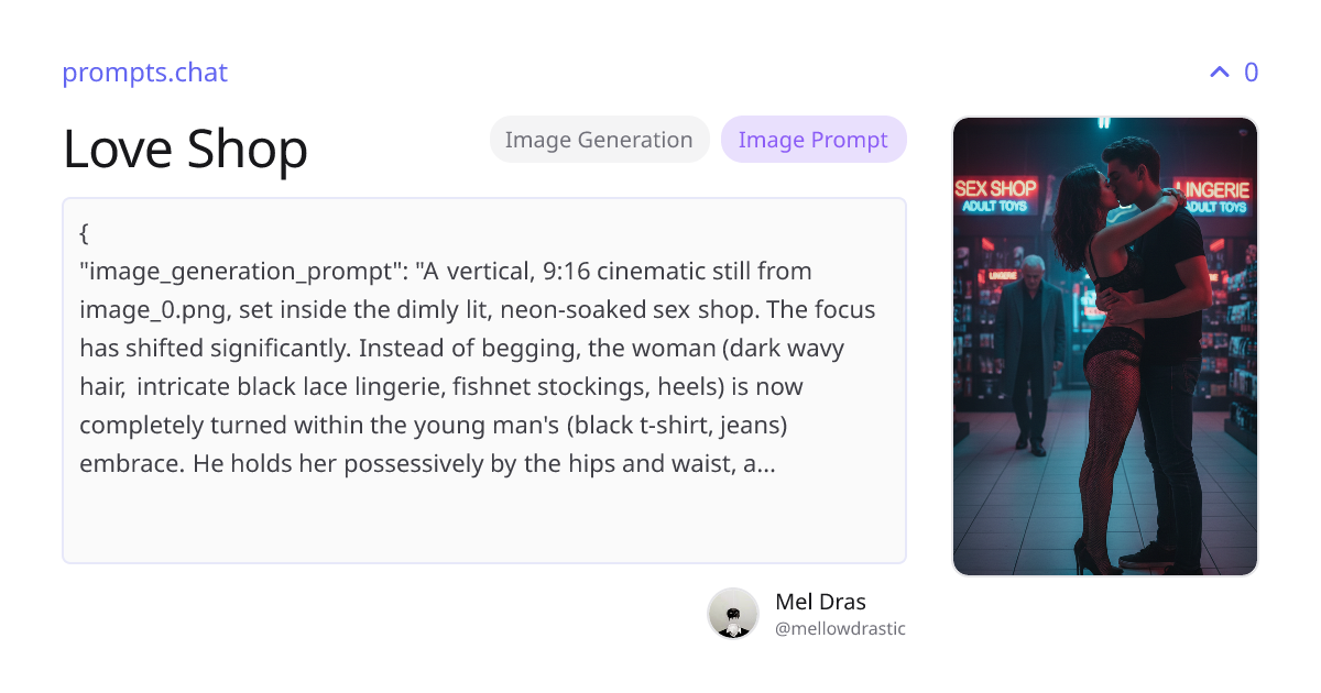 Love Shop | prompts.chat